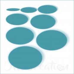 Stanzschablone - Stitched Ovale